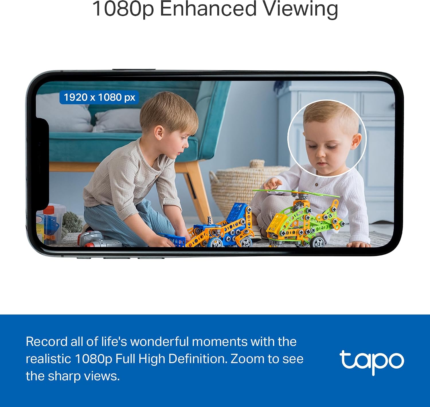 Thumbnail 2 de Tapo 1080P Indoor Security Camera for Baby Monitor C100【4-Pack】