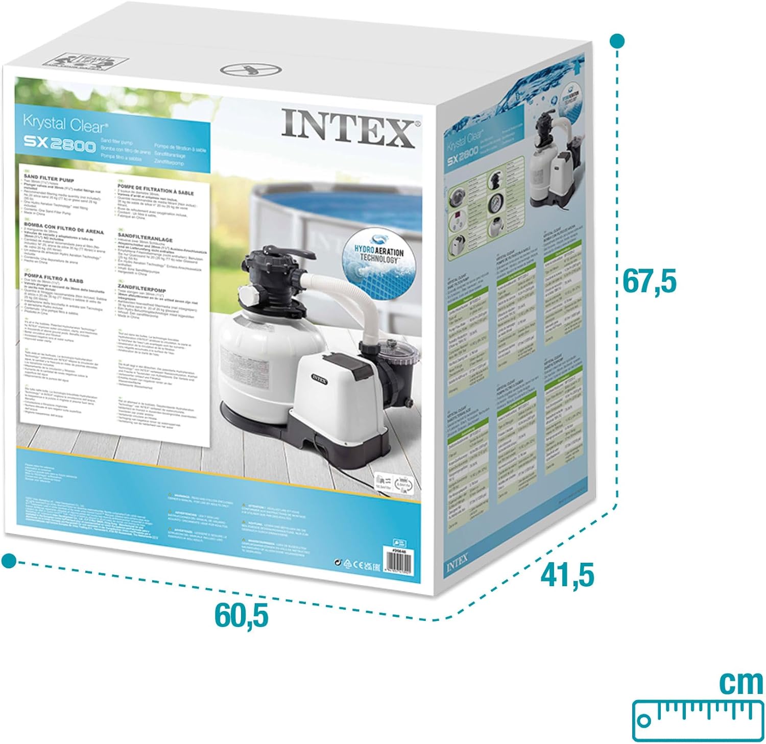 Thumbnail 7 de Intex 55227 Depuradora de Arena Krystal Clear 10,500 L/h 💧