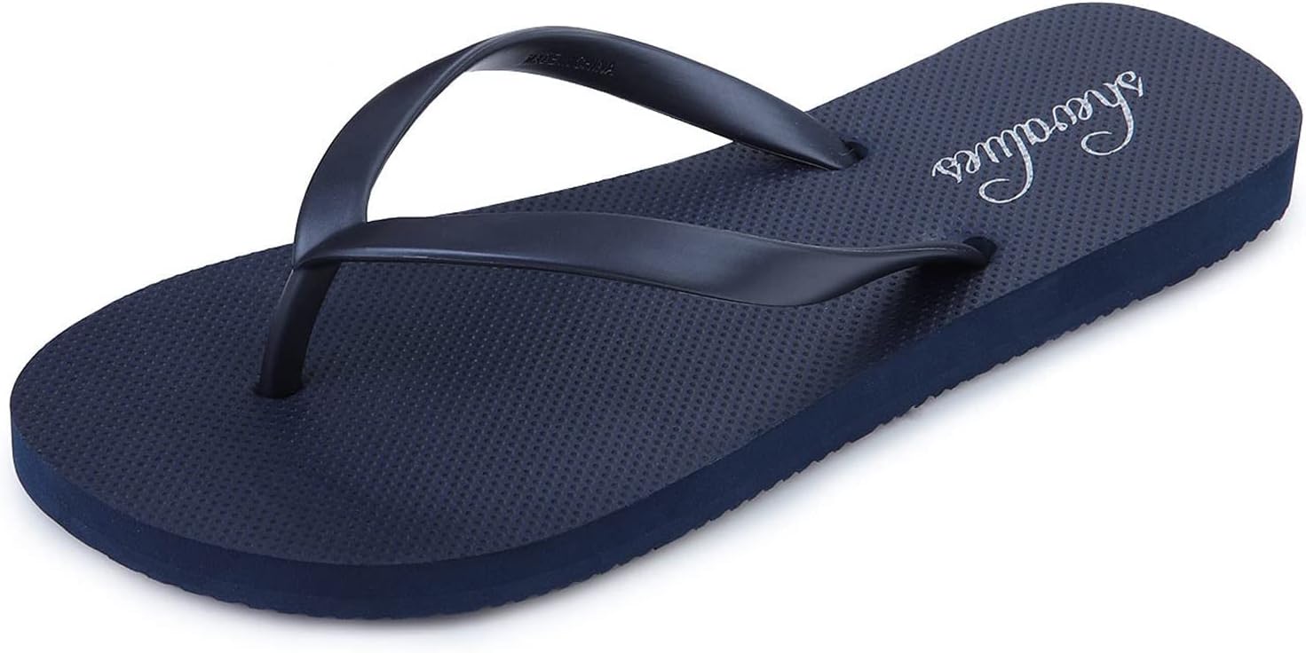 Thumbnail 6 de shevalues Slim Flip Flops for Women — Beach Rubber Thong Sandals with Yoga Mat Footbed