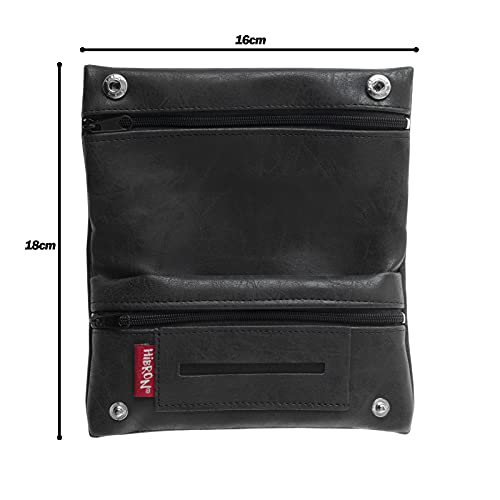 Thumbnail 2 de HIBRON Porta tabacco Borsello in vera pelle (58105 Nero)