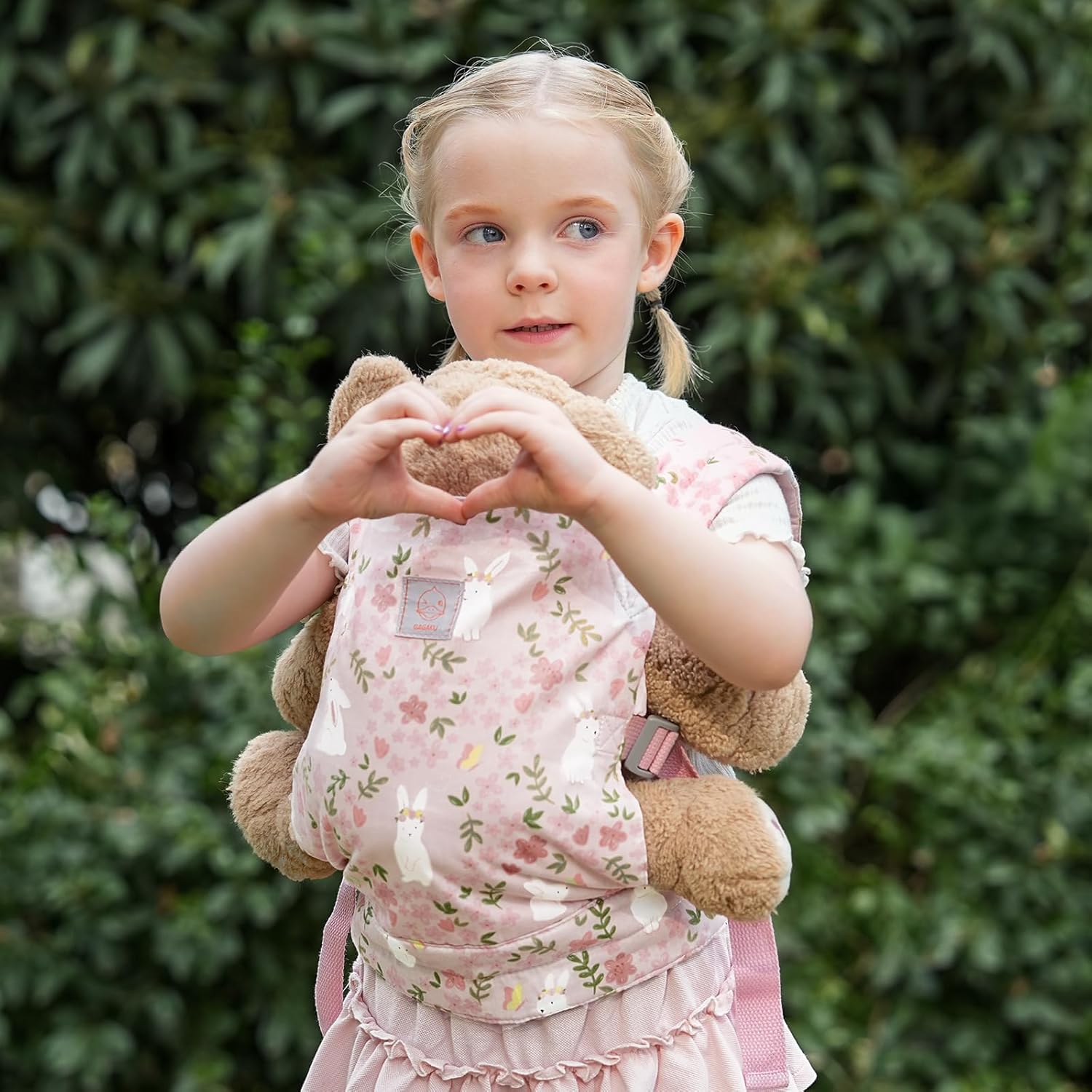 Detalle de GAGAKU Porte-bébé pour poupées : portage doux et polyvalent pour petites joueuses