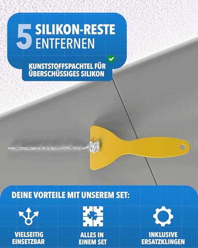 Detalle 2 de Kit 23 outils pour enlever et lisser silicone