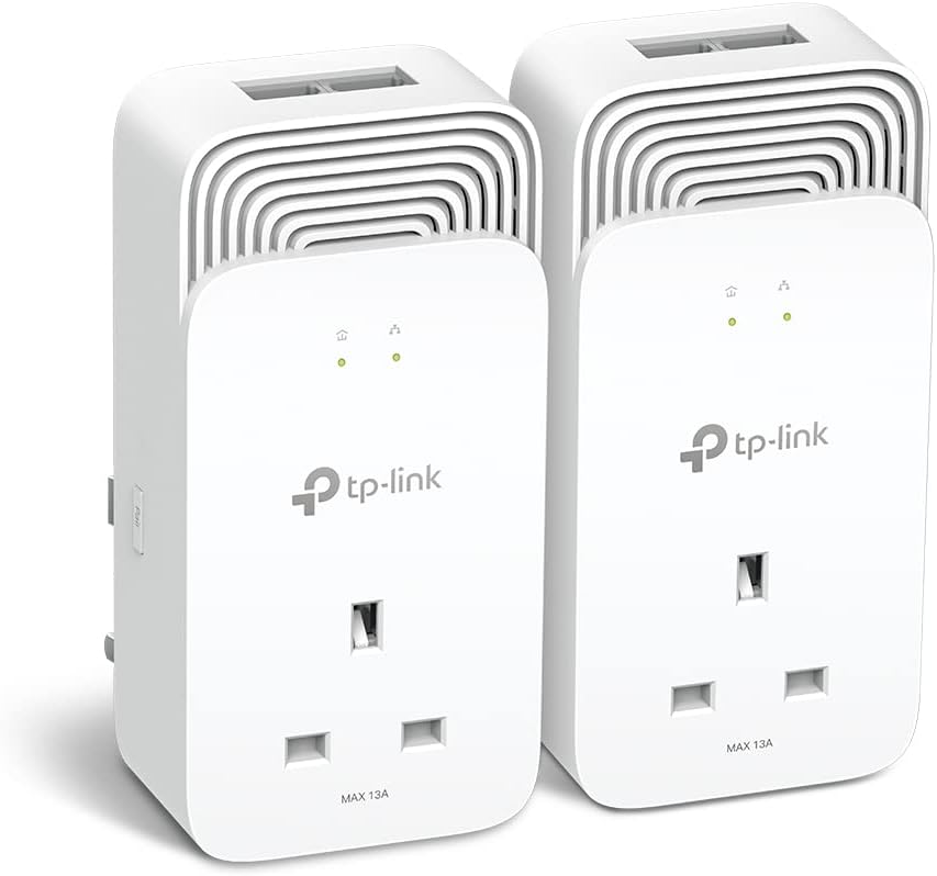 Detalle de TP-Link PG2400PKIT G.hn 2400 powerline adapter pack of 2 🔌