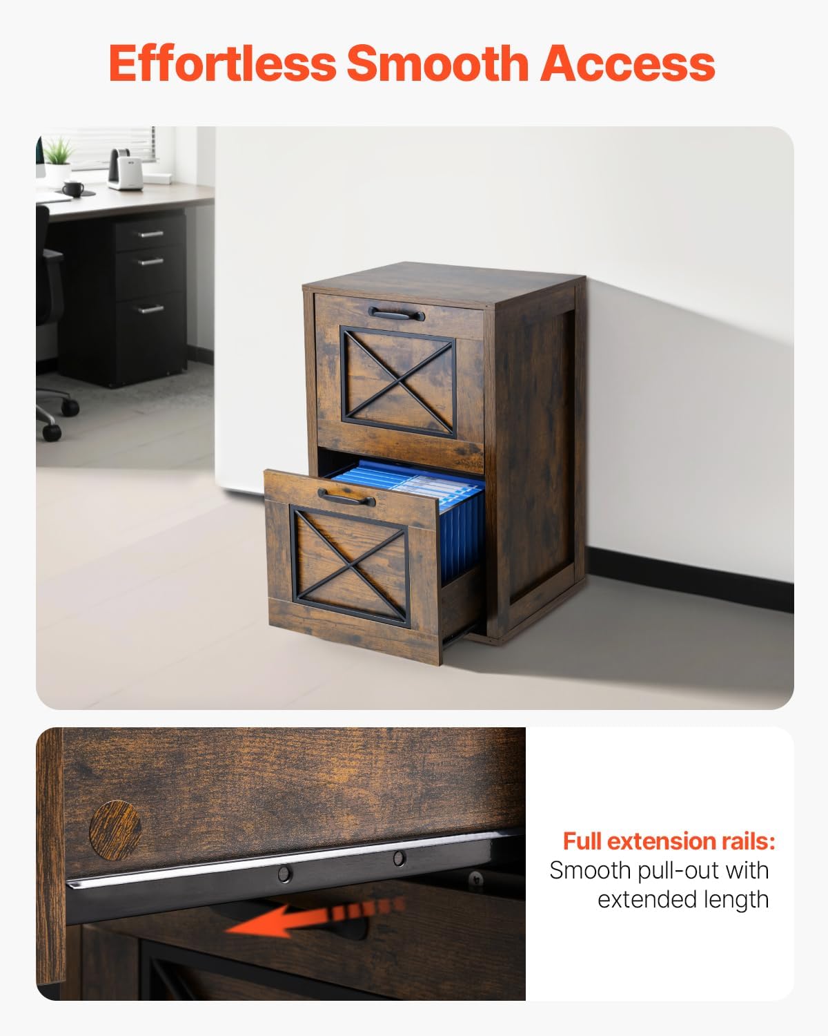 Thumbnail 6 de VEVOR File Cabinet, 2-Drawer