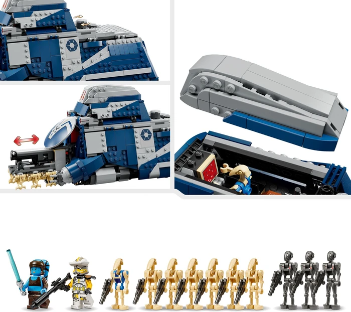 Detalle 2 de LEGO Star Wars Schlacht von Felucia MTT der Separatisten 75435