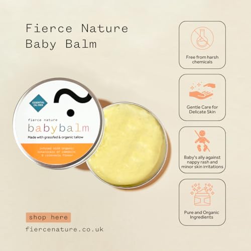 Thumbnail 3 de Fierce Nature Baby Balm 100g natural baby moisturiser