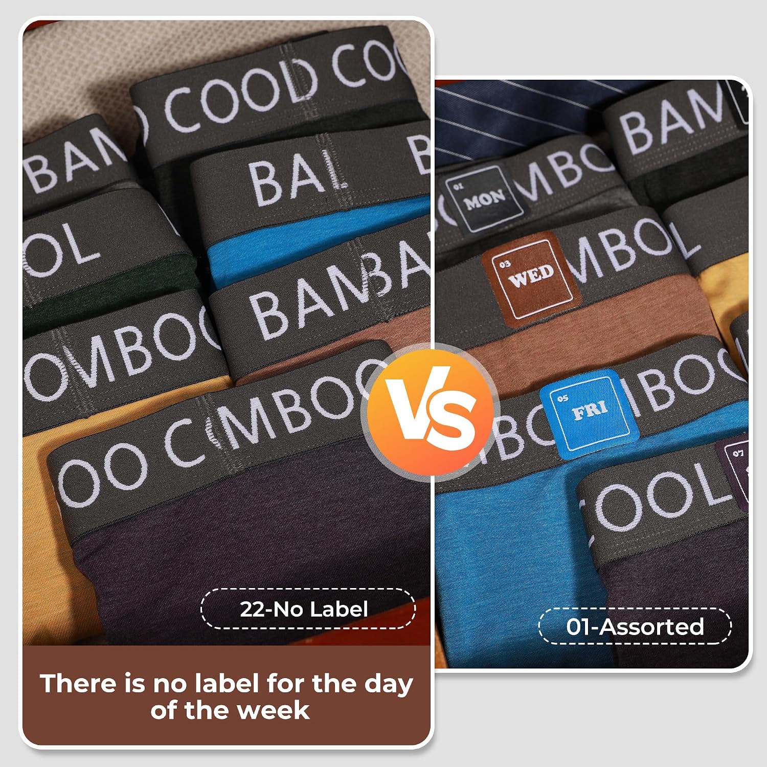 Detalle 1 de BAMBOO COOL Bamboo Boxer Briefs