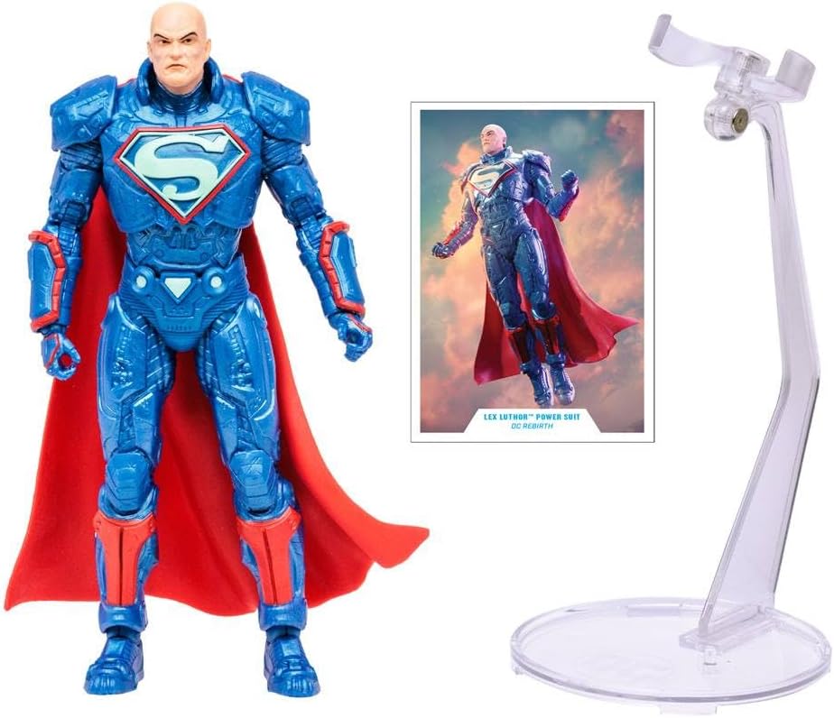 Detalle de McFarlane TM15196 DC Multiverse Lex Luthor Power Suit Action Figure