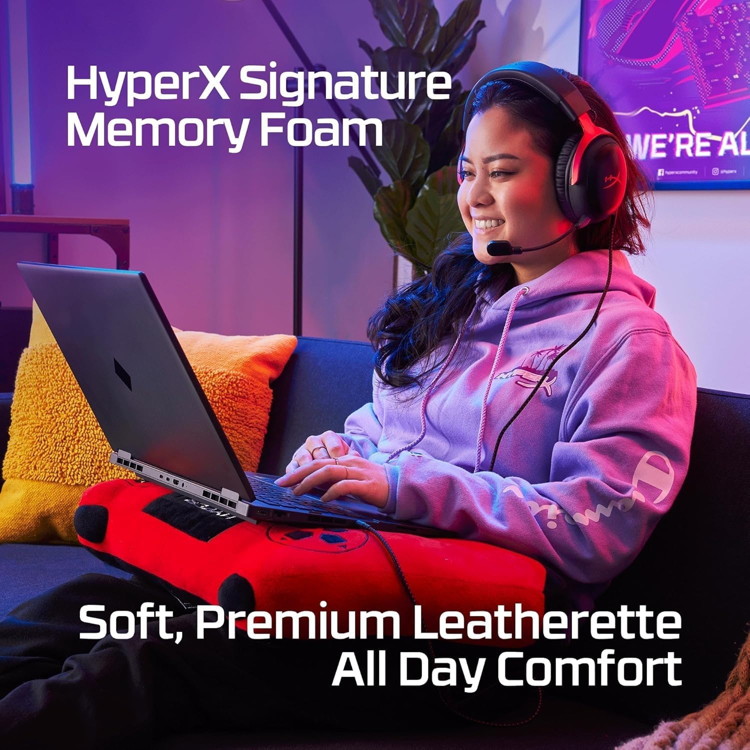 Detalle de HyperX Cloud III — Casque Gaming Filaires (PC, PS5, Xbox Series X|S) avec micro à suppression de bruit et USB-C/USB-A