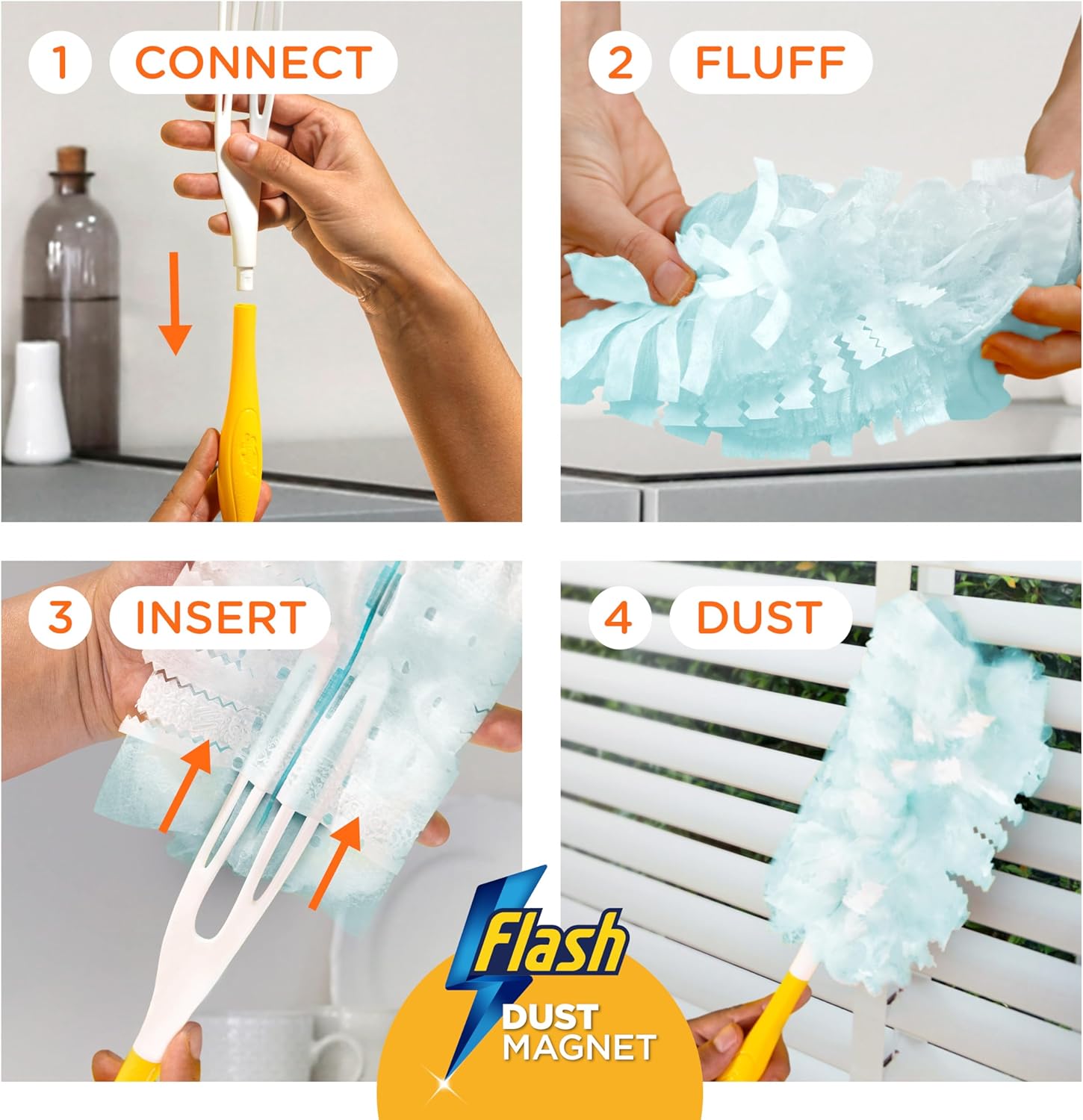 Thumbnail 6 de Flash Duster Dust Magnet Refills 25 pack 🧹