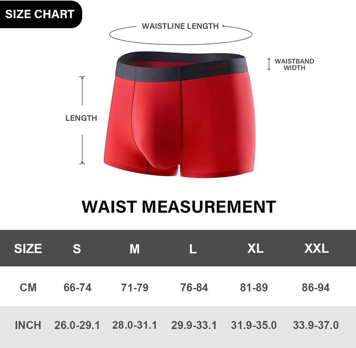 Thumbnail 6 de Casey Kevin Mens Sexy Ice Silk Boxer Briefs – Breathable, Low-Rise Comfort