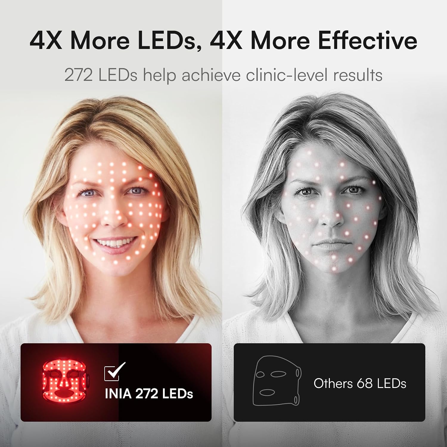 Thumbnail 3 de INIA Red Light Therapy Mask 105mW/cm²