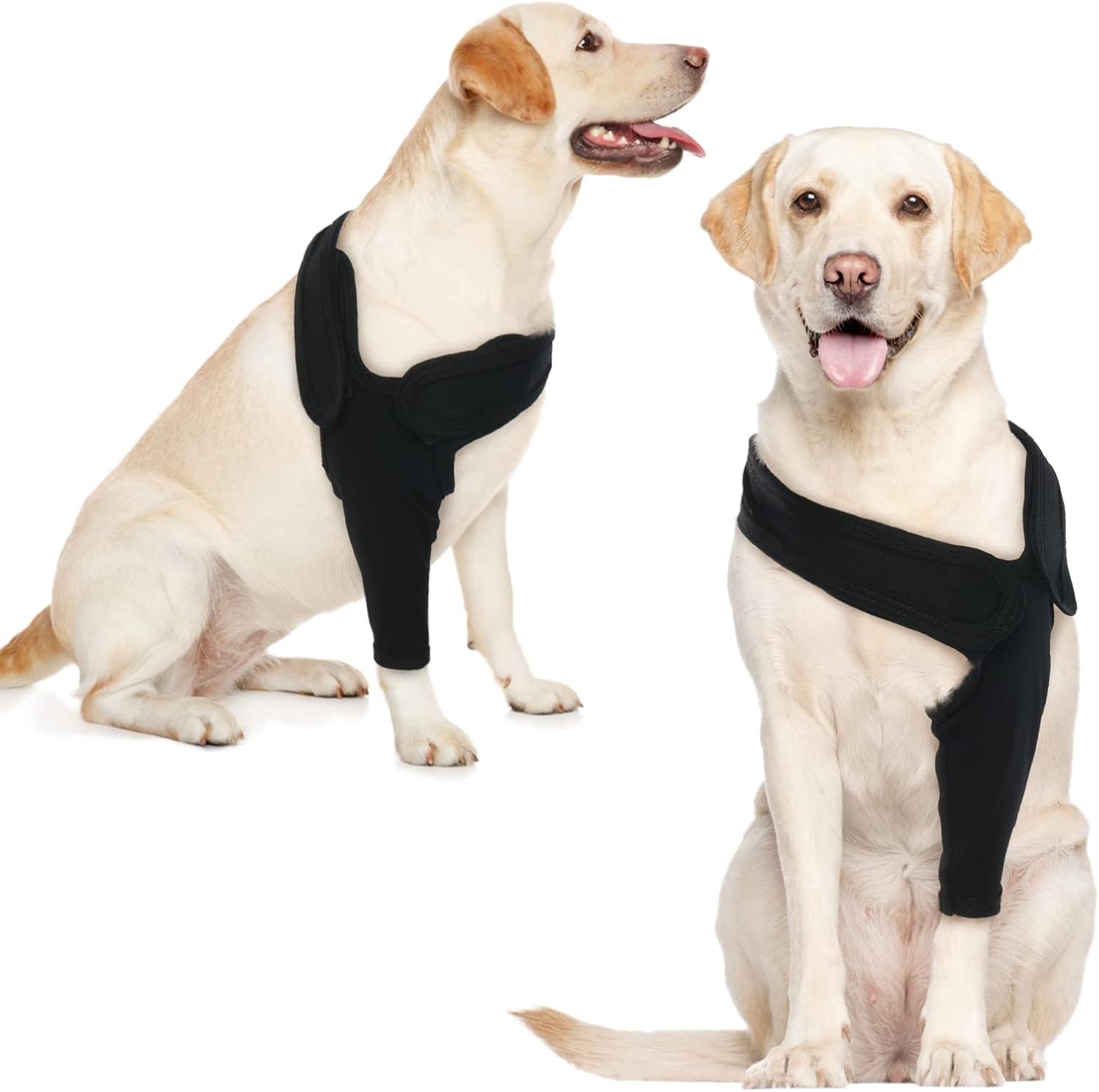 Detalle de Recovery Sleeve Dog: Elbow Pads for Dogs – Front/Right or Left Leg Sleeve Protector