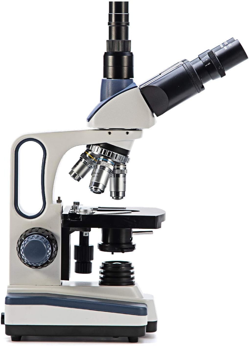 Detalle de SWIFT SW350T Compound Trinocular Microscope – Research-Grade, 40X–2500X