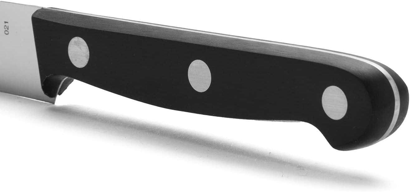 Detalle 2 de NITRUM Arcos Cuchillo Cocinero 100 mm Hoja Inox Negra🗡