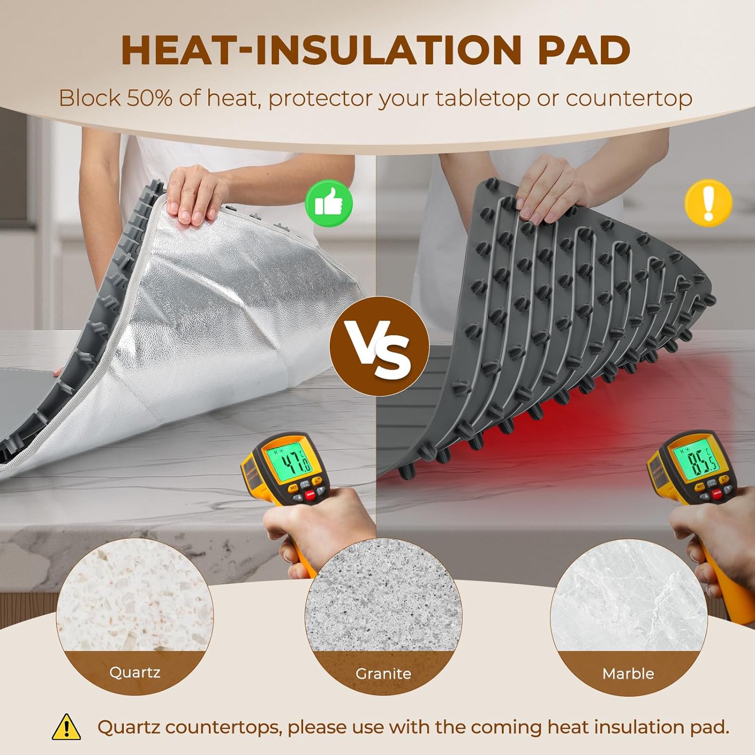 Detalle de Homelove Food Warming Mat 25.2 x 14.96 Inches