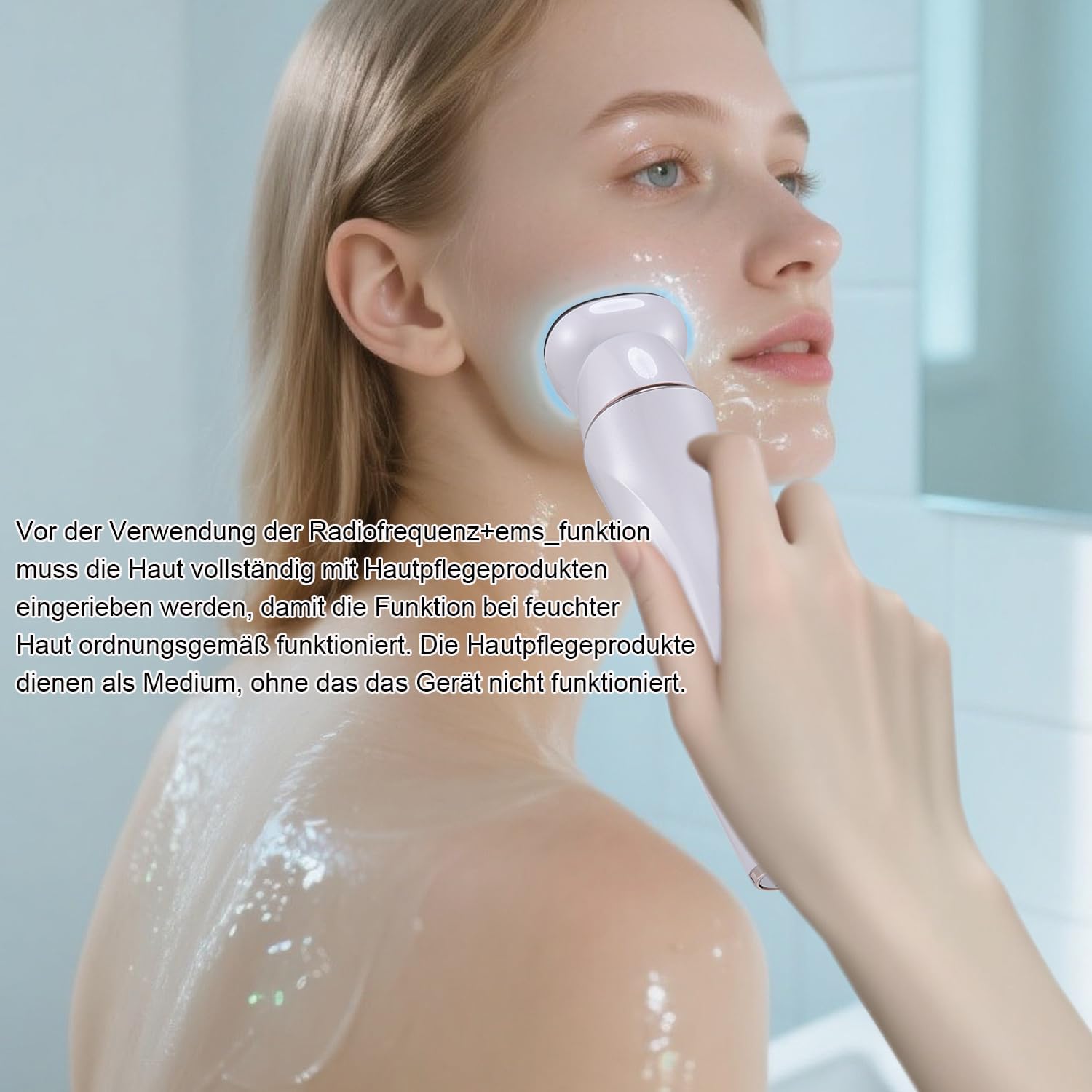 Thumbnail 6 de JMFBeauty Dispositivo di radiofrequenza RF_EMS_VR per la casa – Cura viso e corpo con luce LED multipla