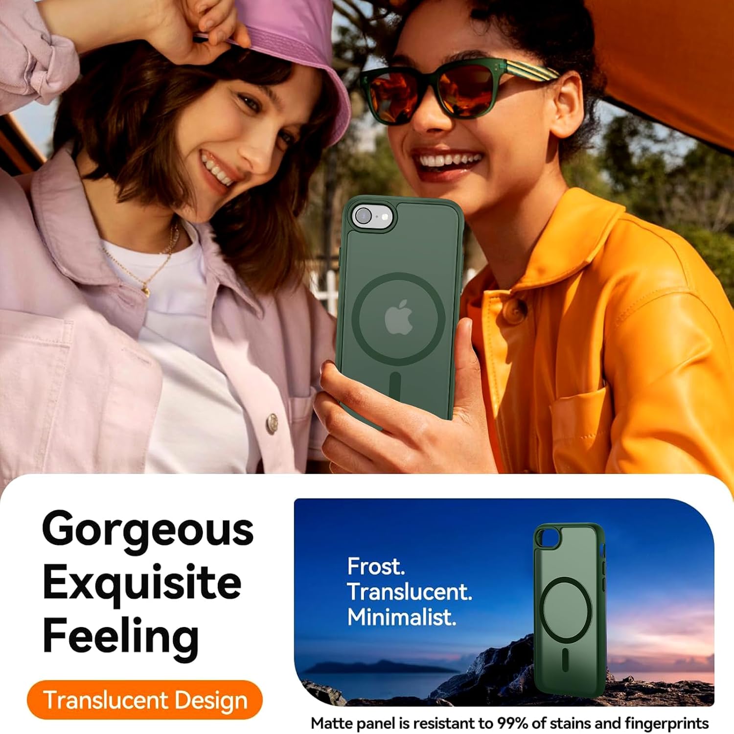 Thumbnail 6 de Hualele Magnetic Phone Case for iPhone SE