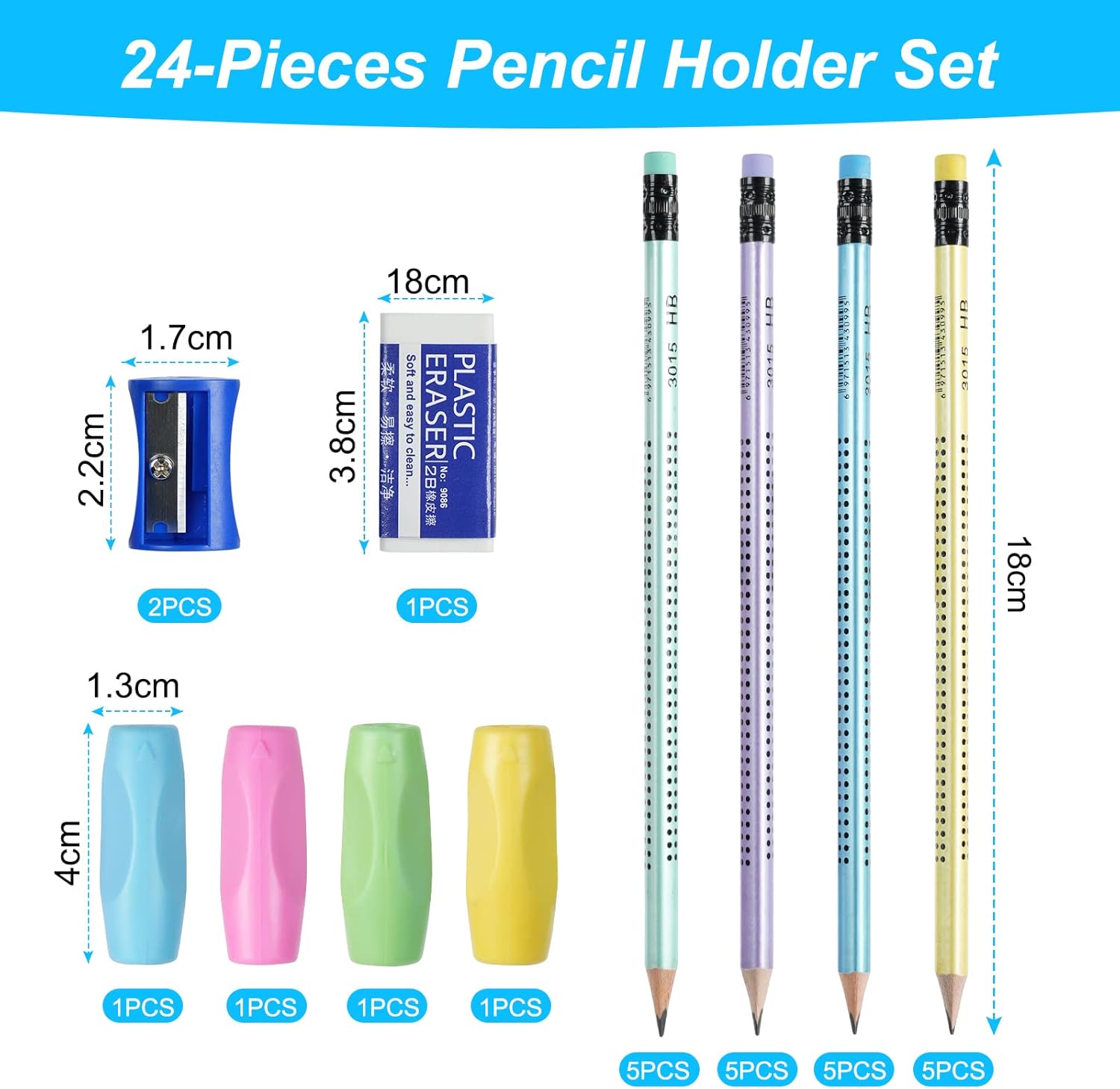 Thumbnail 1 de OFFCUP Matite HB 24 pezzi ✏️