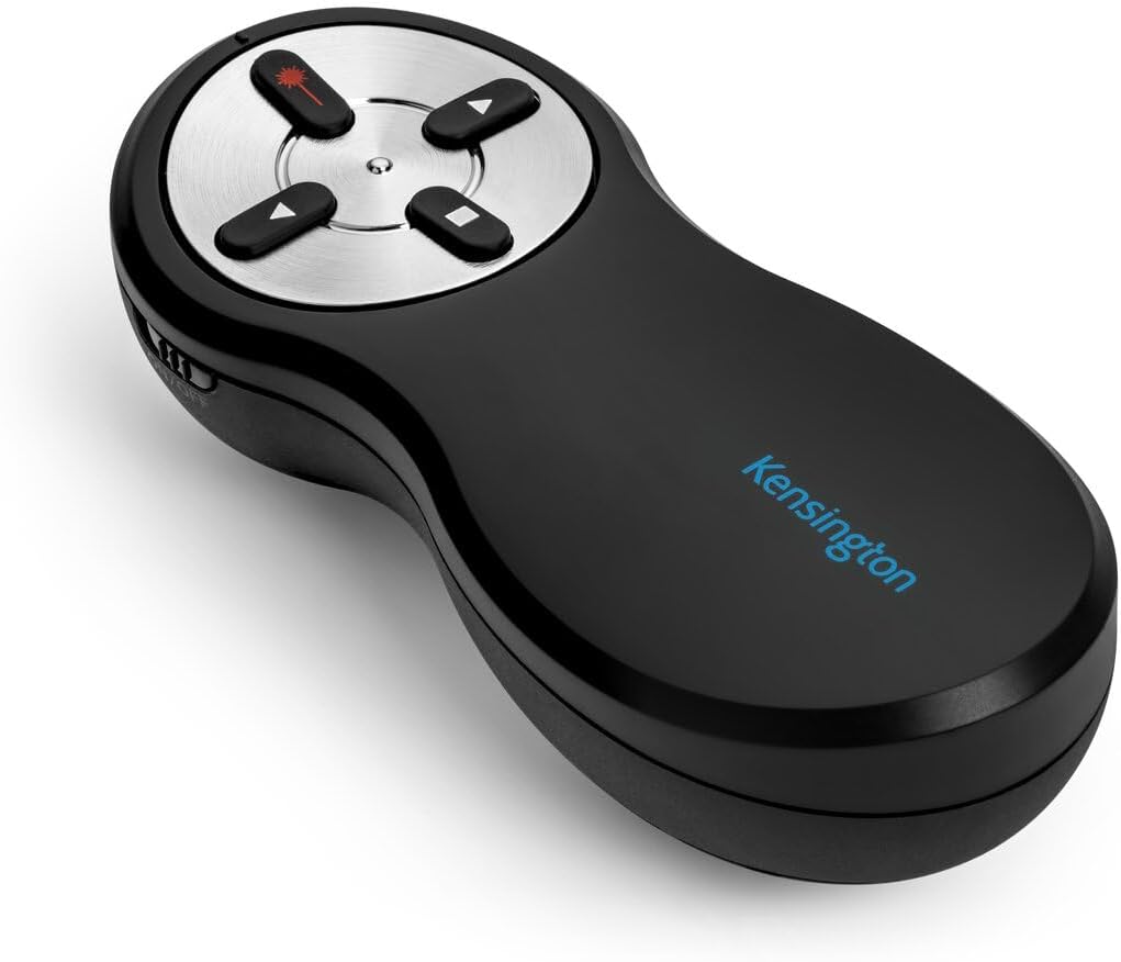 Detalle de Kensington 2.4GHz Wireless USB PowerPoint Presentation Clicker With Laser