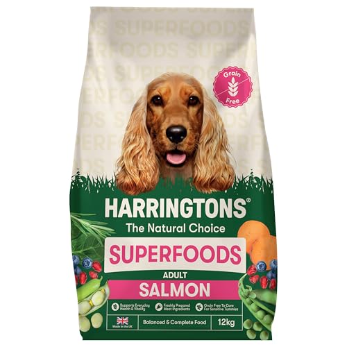 Detalle de Harringtons Superfoods Dry Adult Dog Food Salmon & Veg 12kg