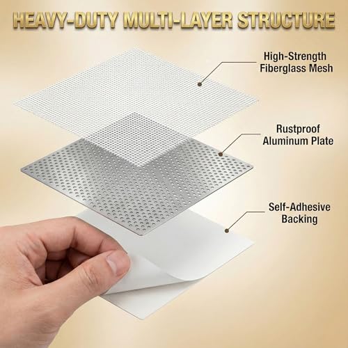 Detalle 2 de Deuvuo Wall Repair Kit: 100% Safe Wall Spackle Paste with 2" Drywall Patch