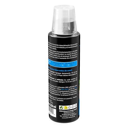 Detalle de ARKA Nite-out II 236 ml — Bacterias iniciadoras para acuarios 🐠