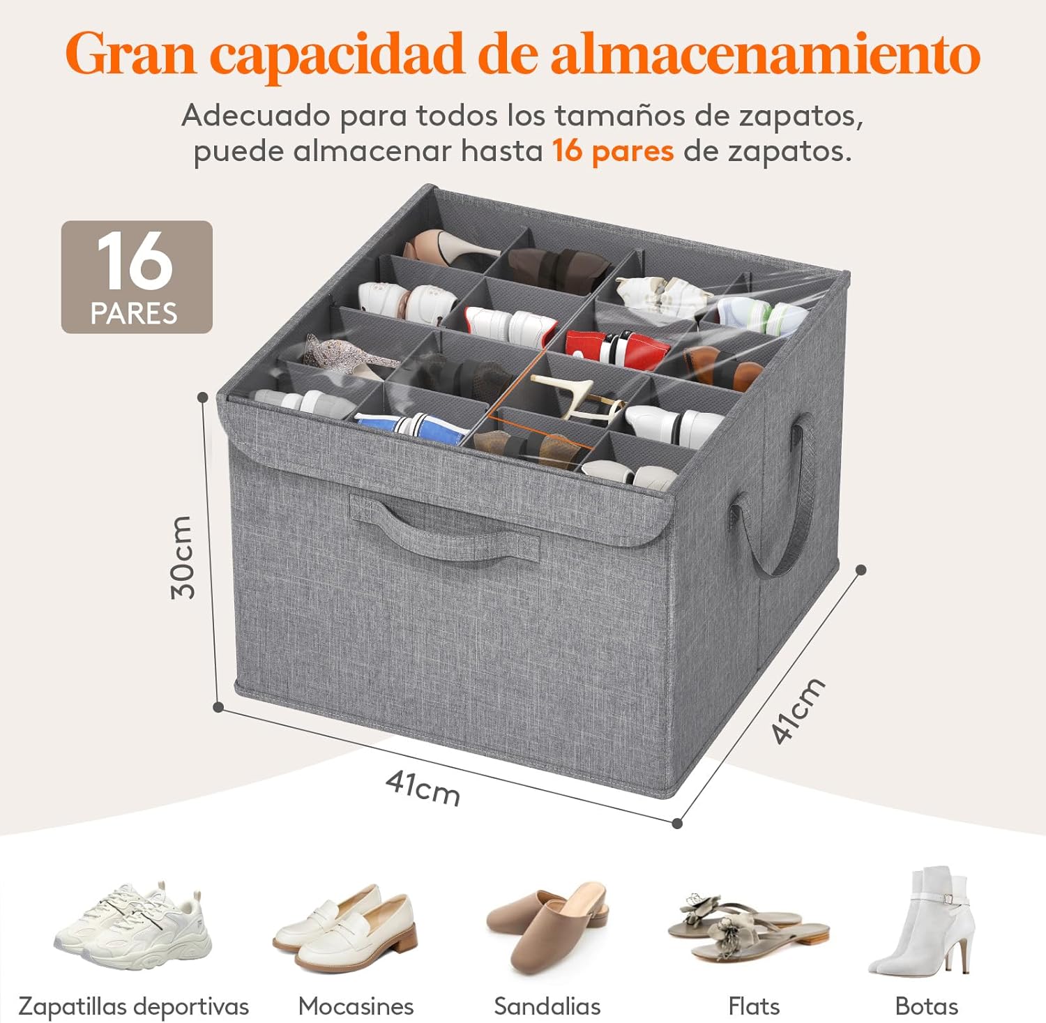 Thumbnail 2 de Lifewit Organizador de Zapatos Plegable para 16 Pares