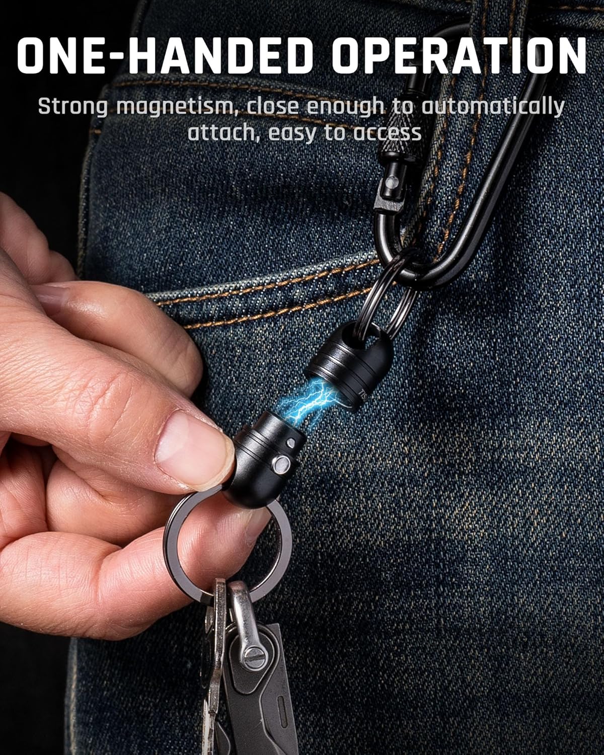 Thumbnail 5 de TISUR Quick Release Keychain 1.18" 🔑