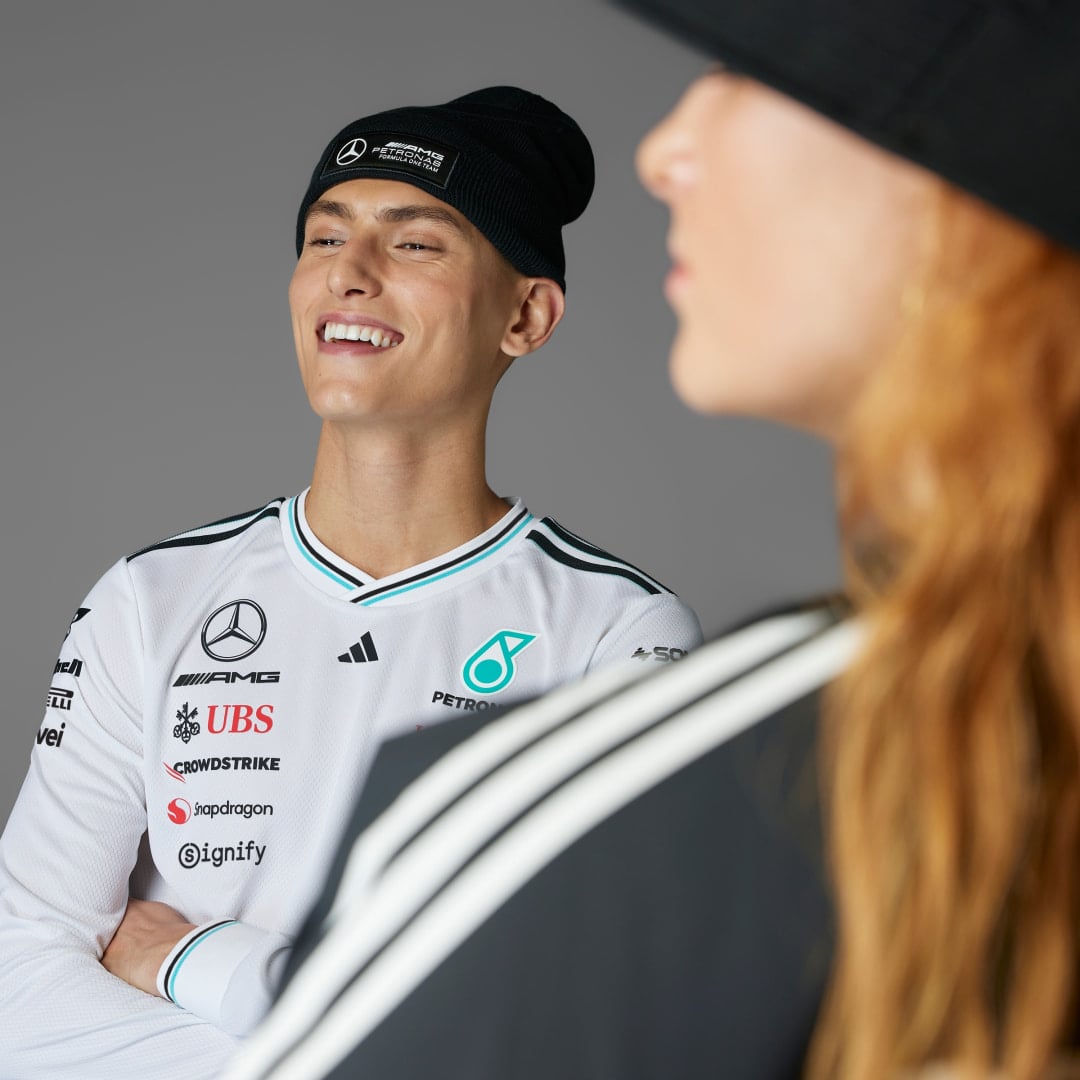 Detalle de Camiseta Mercedes AMG Petronas Formula One Team Driver Authentic Long Sleeve – Adidas