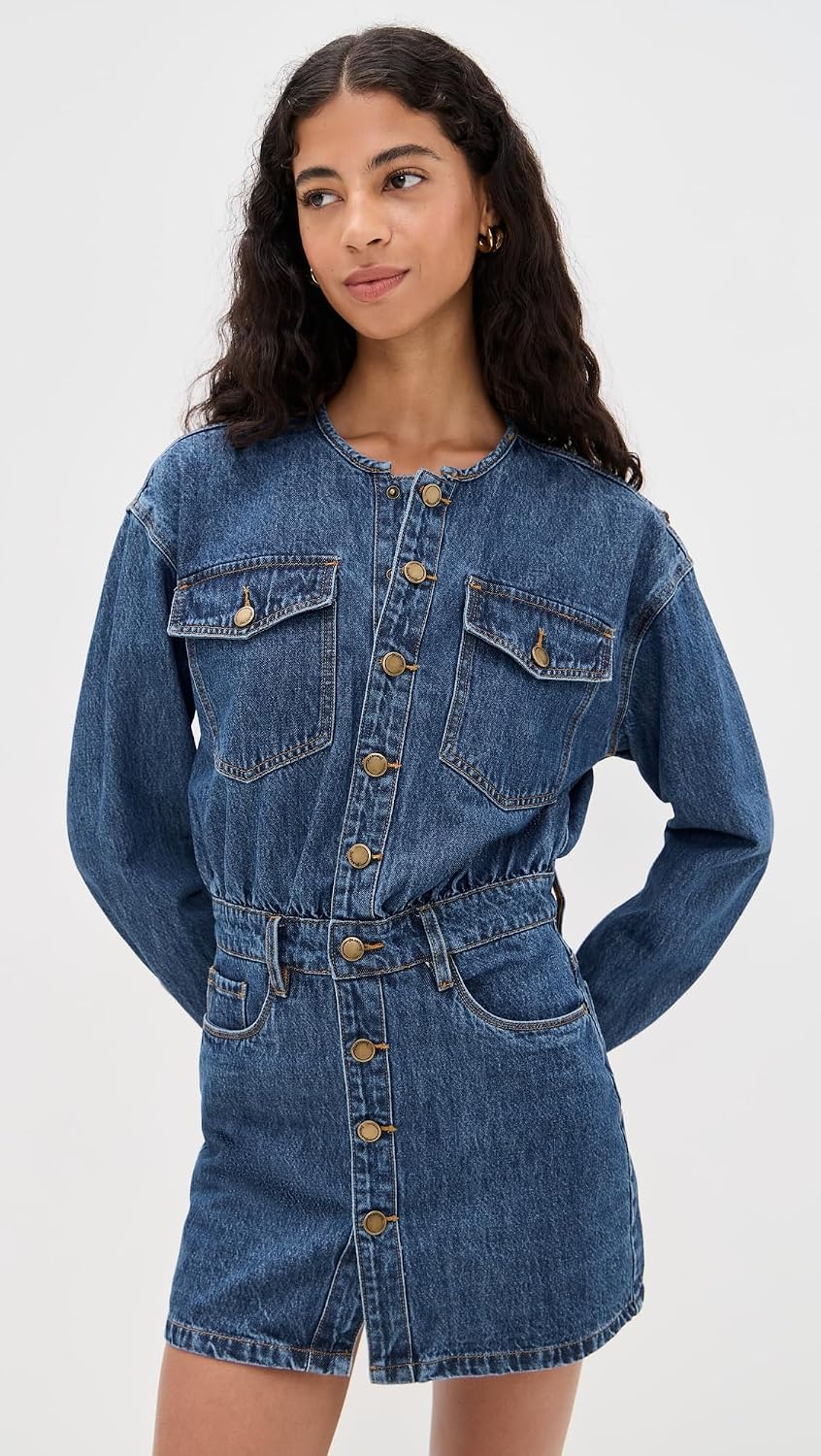 Detalle 2 de BLANKNYC Ready Set Go Denim Mini Dress