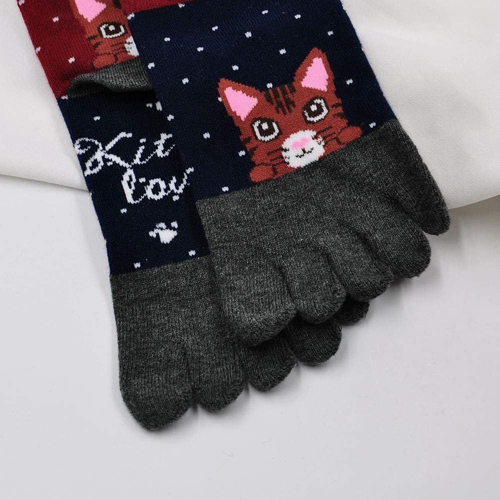 Detalle 2 de Chaussettes à Doigts Femme 5 paires