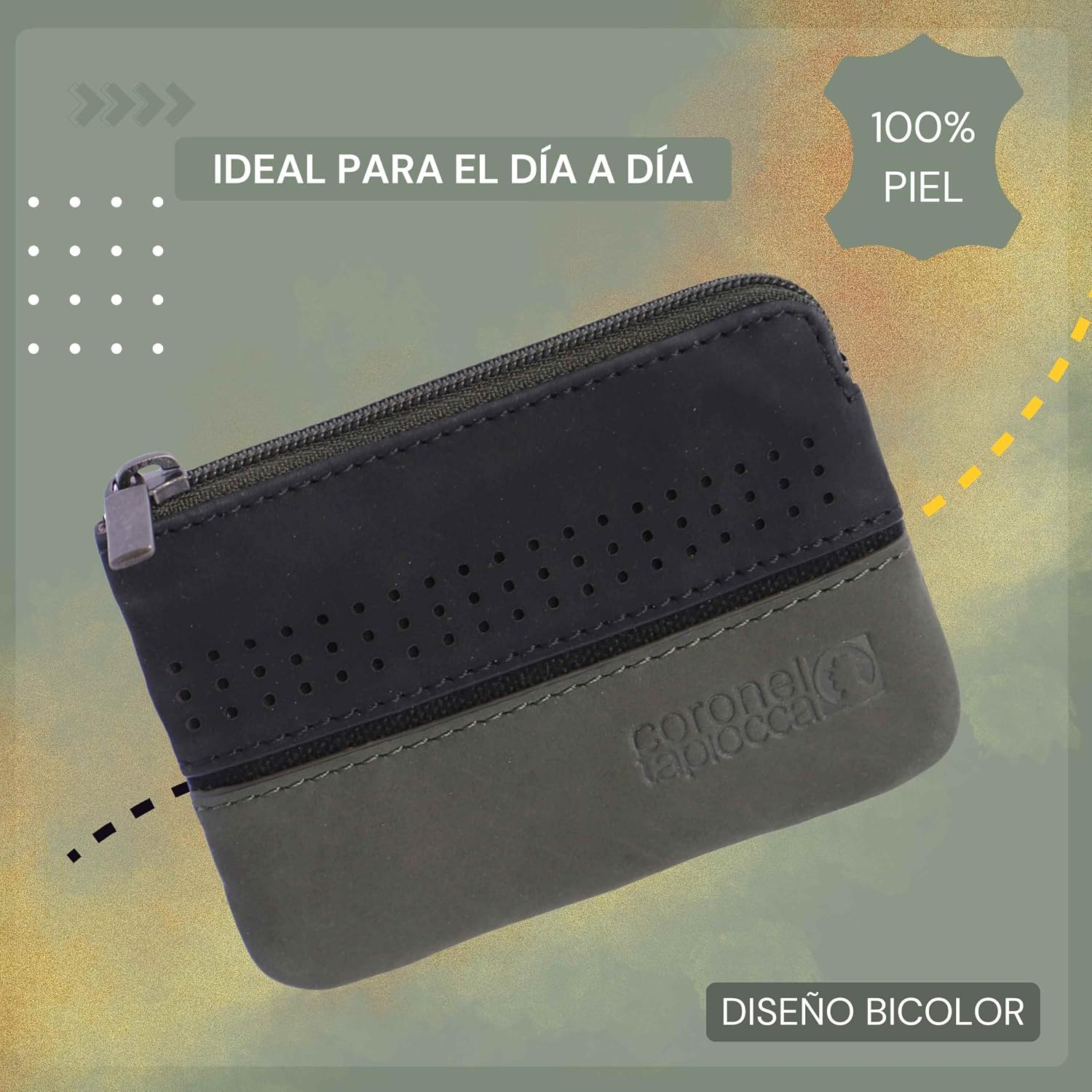 Thumbnail 1 de Coronel Tapioca Carteras de Piel Hombre con Monedero