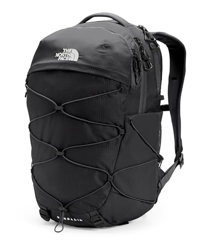 Detalle de The North Face Women's Borealis Backpack (Blk/Wht-NPF) — Everyday Comfort for Work, Classes, and Commutes