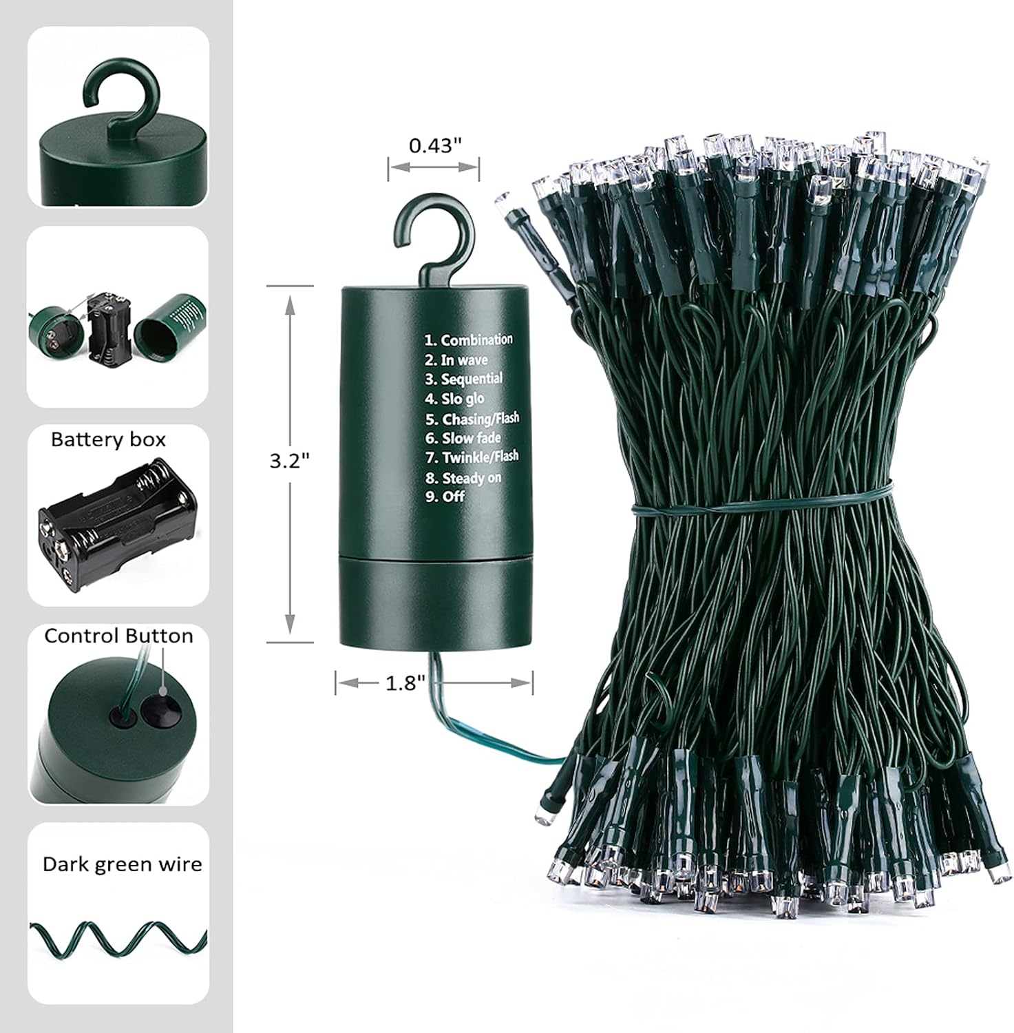 Thumbnail 6 de Joomer Halloween String Lights, 66 ft