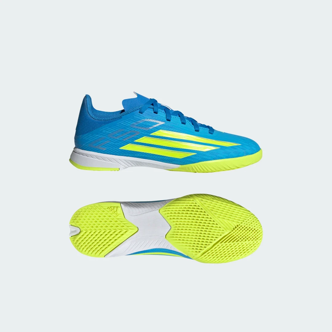 Detalle de Bota de fútbol infantil F50 LEAGUE Indoor de Adidas: análisis práctico