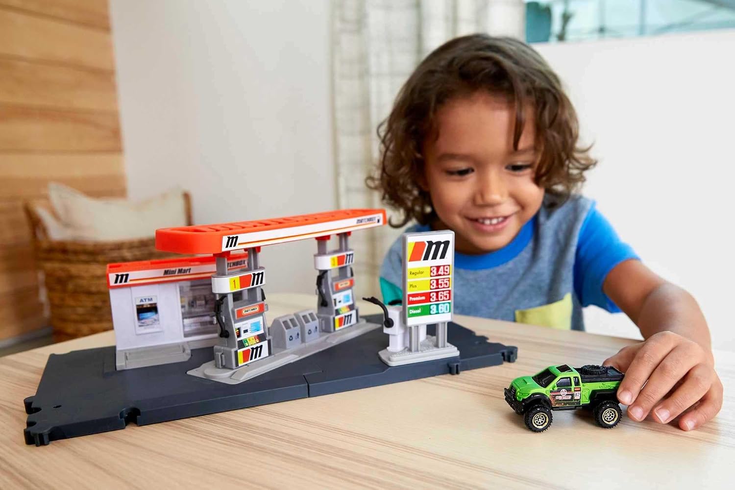 Detalle 2 de Matchbox Action Drivers Fuel Station playset