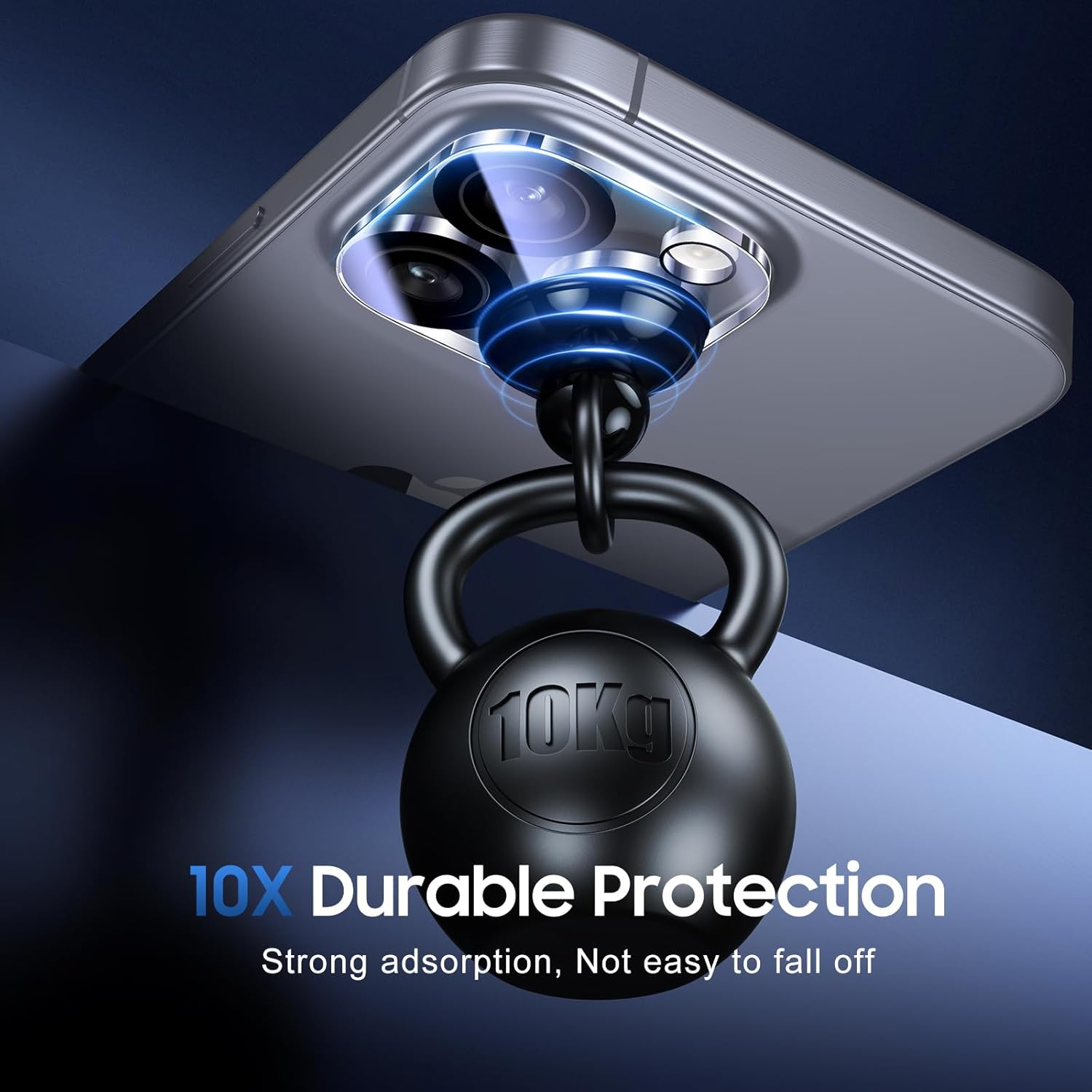 Thumbnail 1 de UniqueMe Camera Lens Protector for iPhone 16 Pro 3-pack