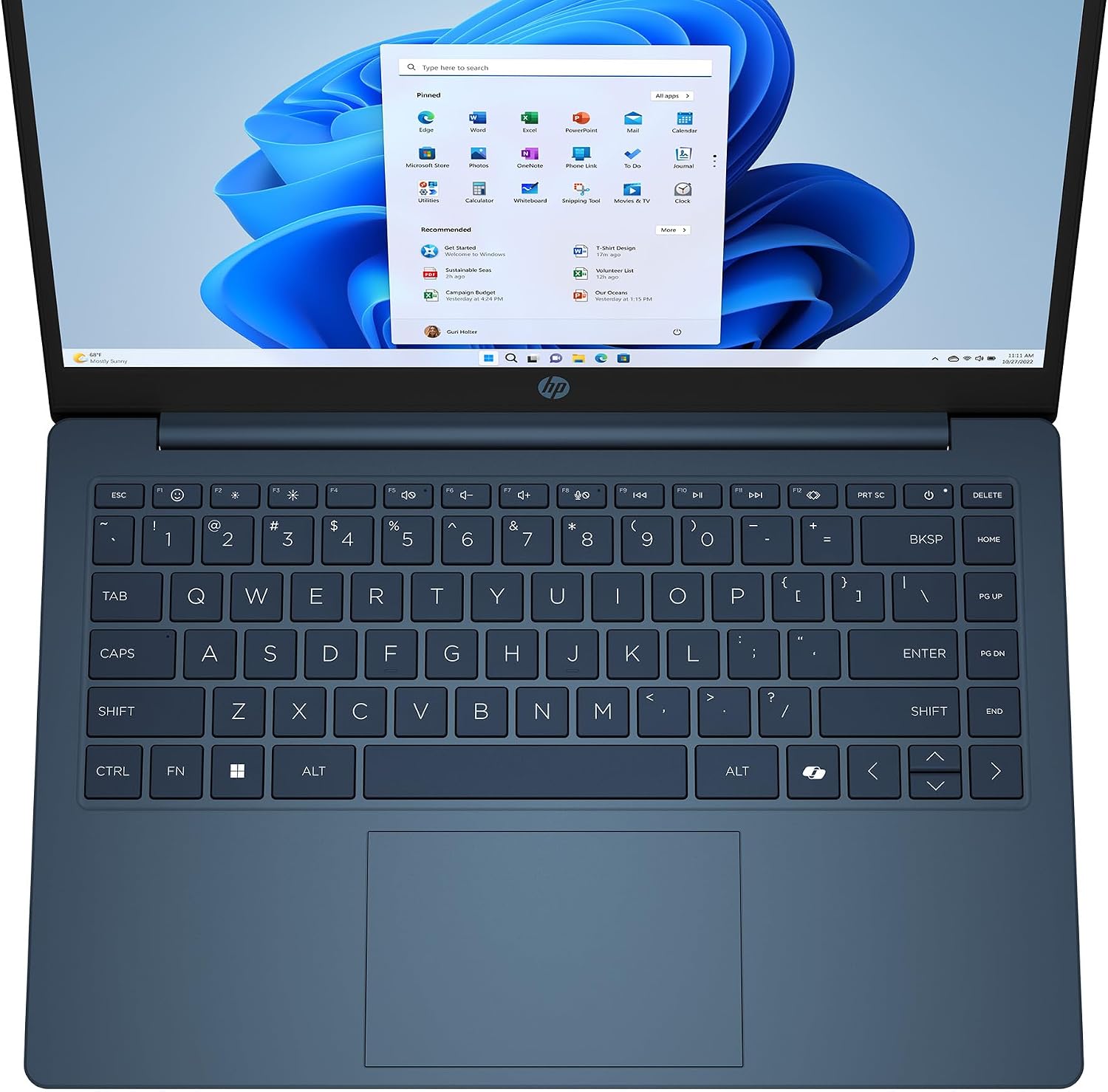 Detalle 2 de HP Laptop PC 14, 14-Inch HD Laptop with Intel N150 and 128GB UFS
