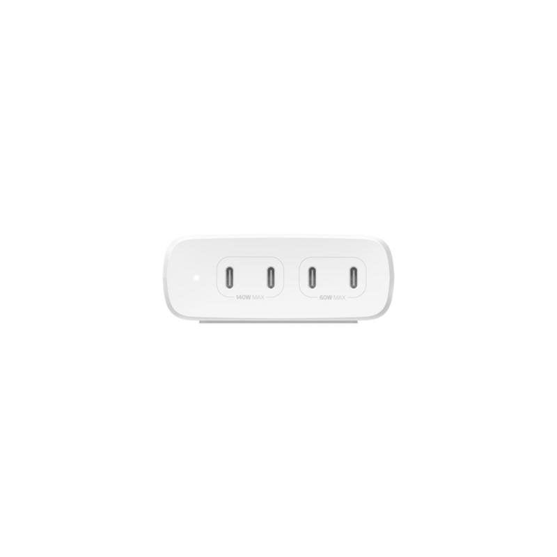 Detalle 2 de Belkin BoostCharge Pro 200 W GaN: Cargador con 4 puertos USB‑C