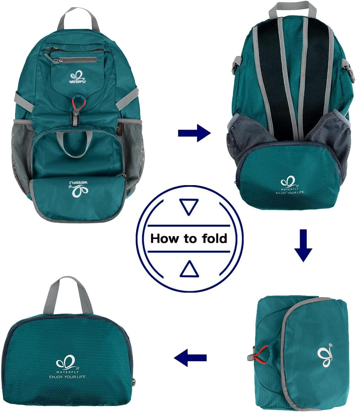 Thumbnail 5 de Waterfly Ultra Lightweight Foldable Backpack 20L
