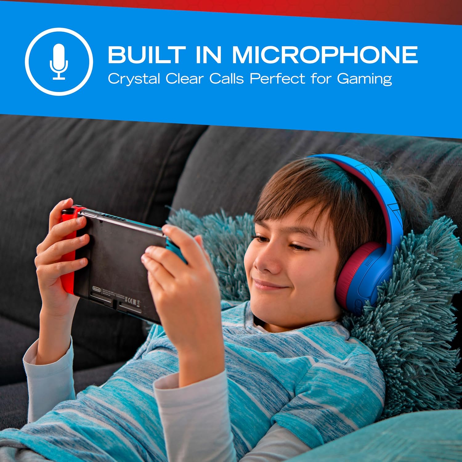 Detalle de PowerLocus Kids Active Noise Cancelling Headphones 60H