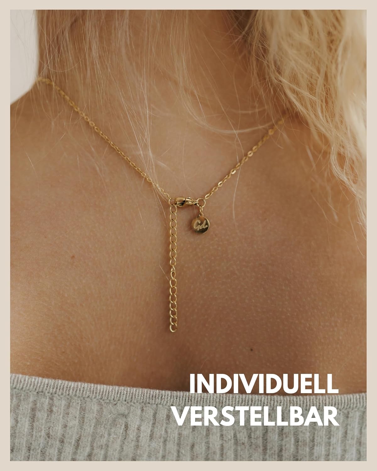 Detalle 2 de Sternzeichen Kette Gold 18 Karat mit Anhänger