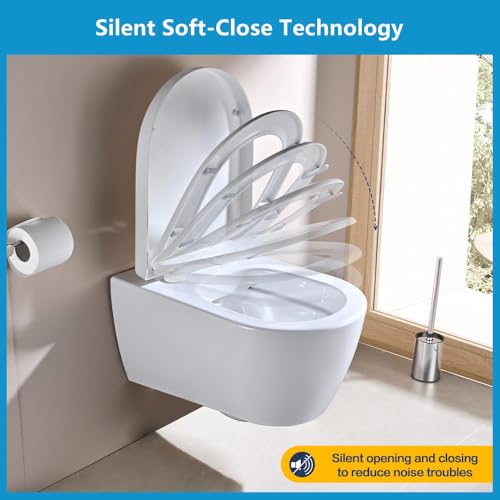 Detalle 2 de YEAUPE PRO Tavoletta WC Forma D Lungo in PP con Maniglia – Bianco