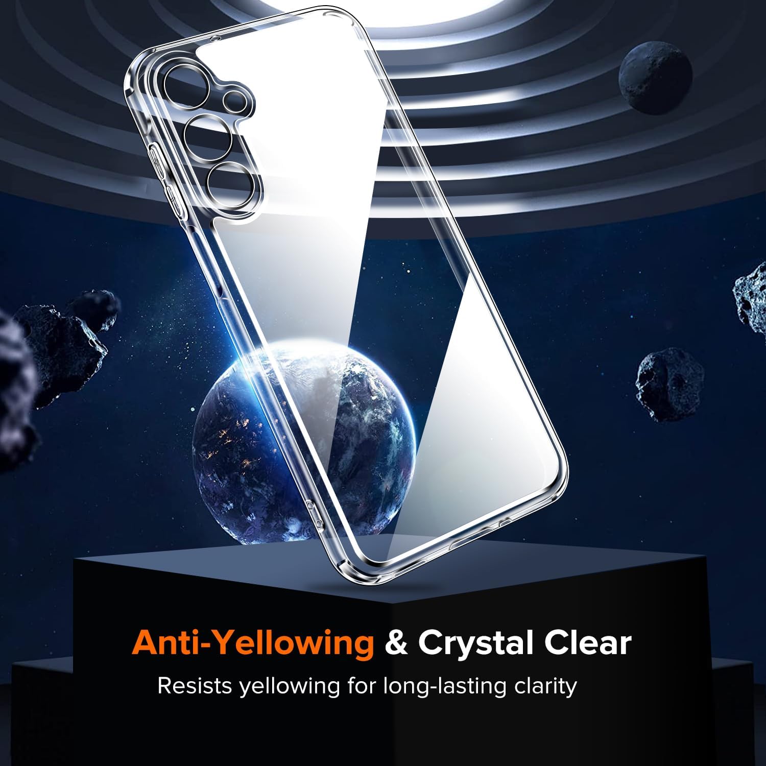 Thumbnail 2 de ivoler Cover for Samsung Galaxy A16 Clear Case 2 Pack