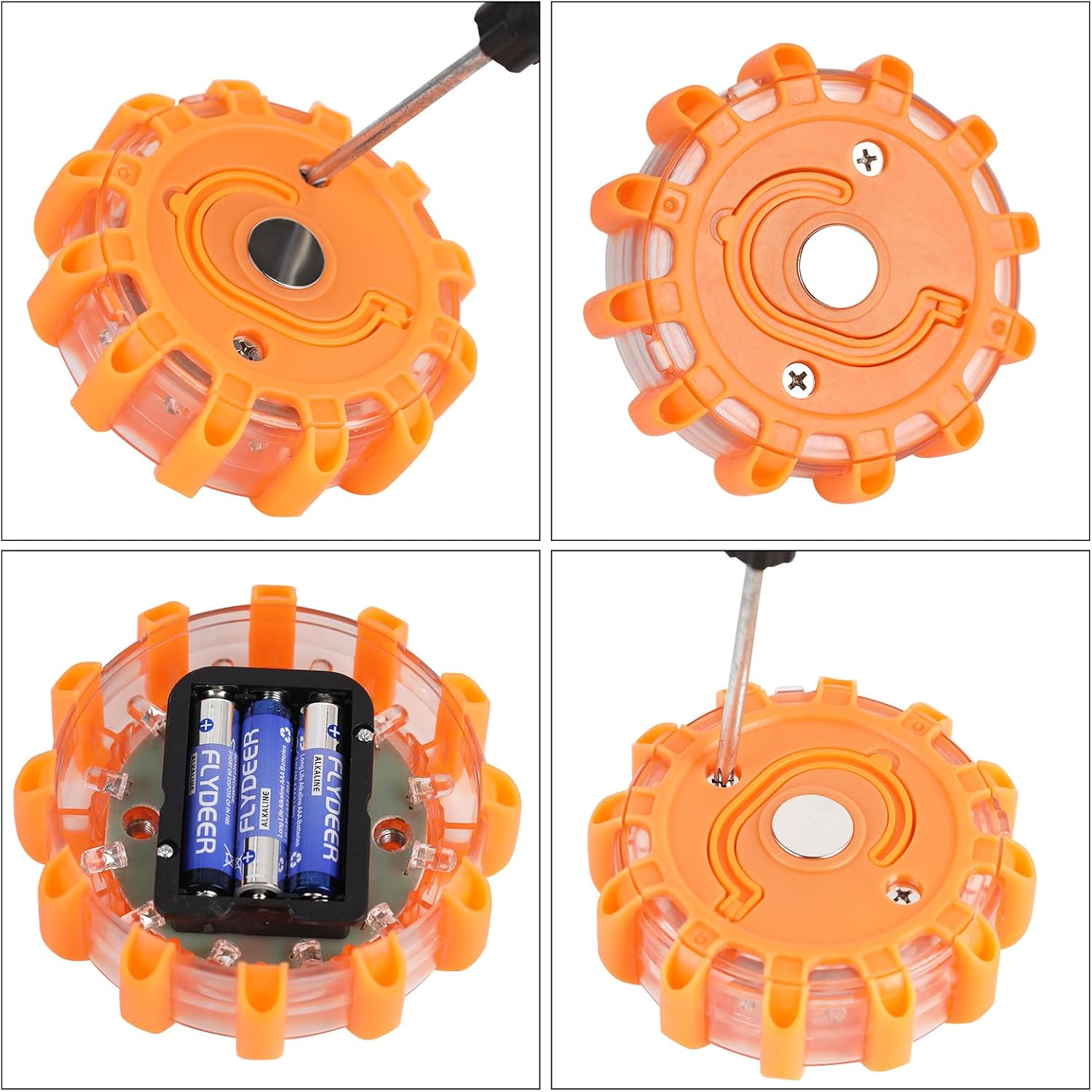 Thumbnail 6 de Wowlela LED road flares, 6 pack safety lights