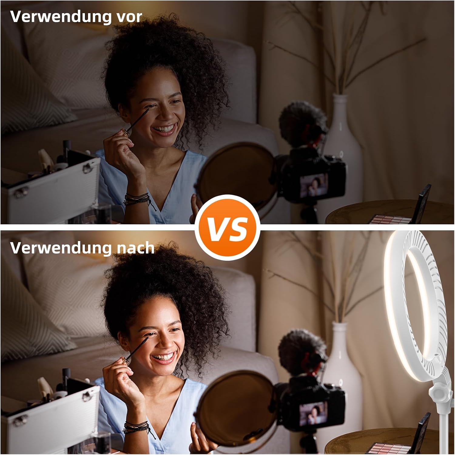 Thumbnail 5 de Evershop Ringlicht mit Stativ 10,5