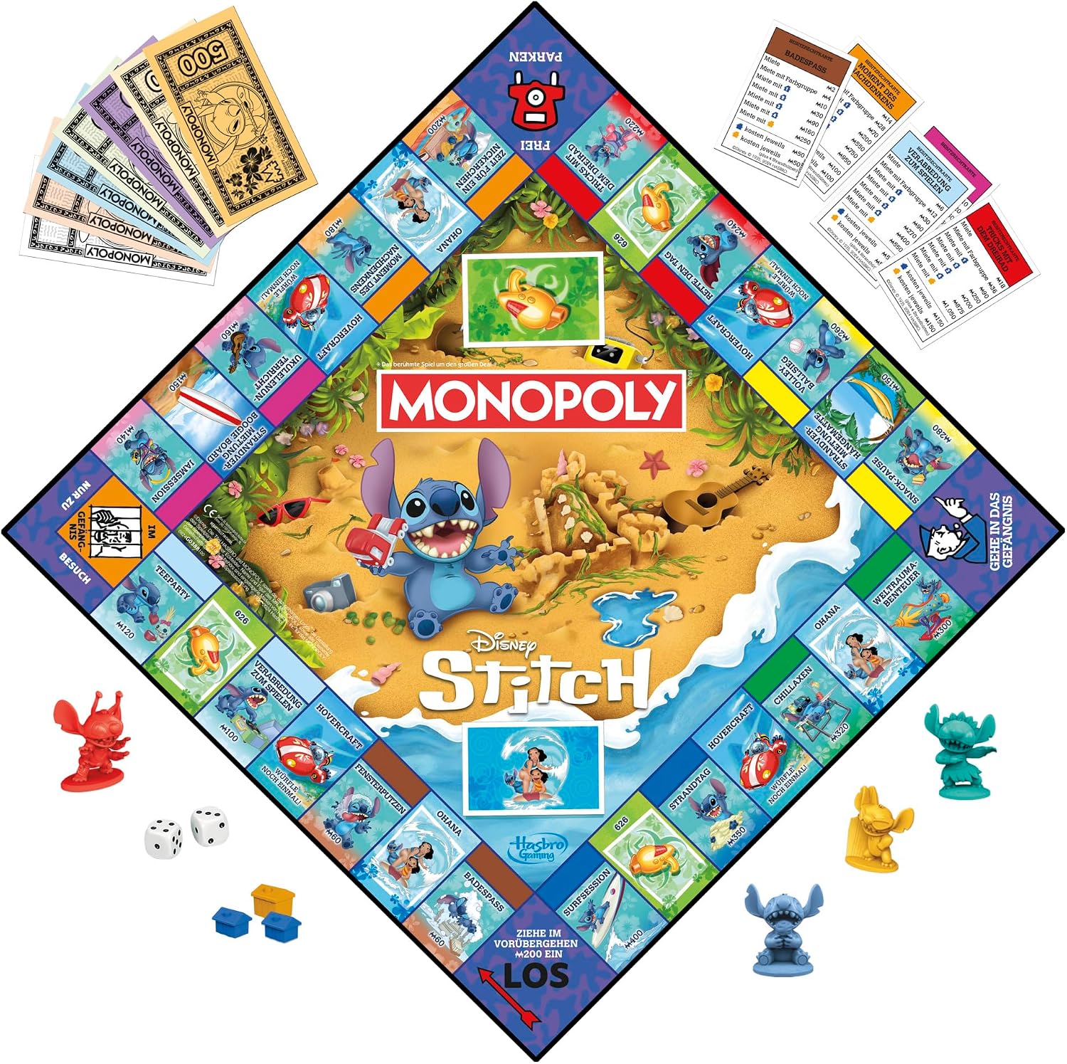 Detalle de Monopoly Disney Stitch Edition Brettspiel 🎲