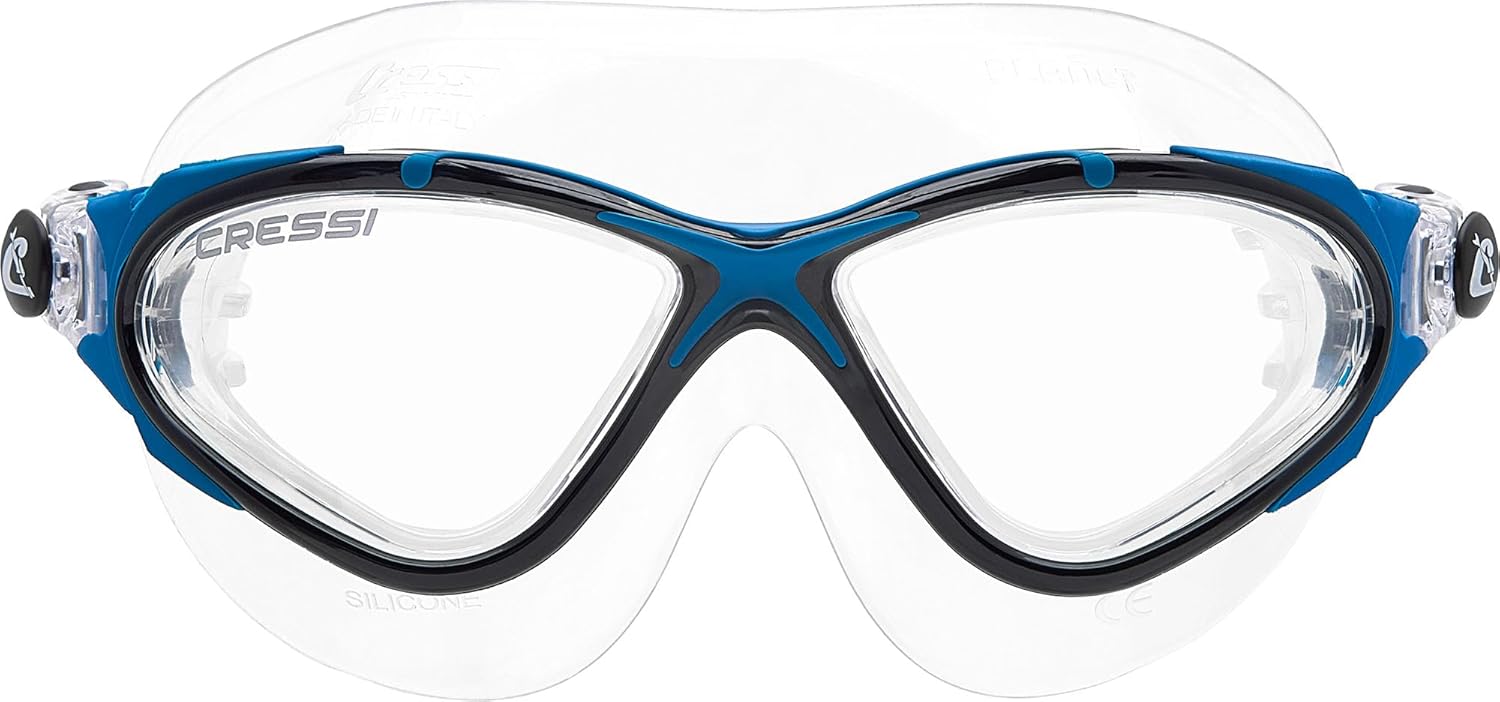 Detalle de Cressi Planet Goggles: Occhialini Premium per Nuoto – comfortevoli, periferici e versatili