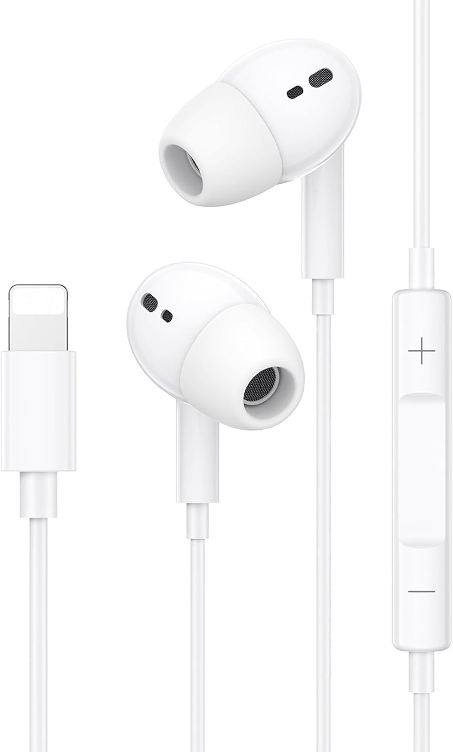Detalle de Kabelkopfhörer für iPhone & iPad – MFi-zertifiziert, Mikrofon, HiFi-Sound